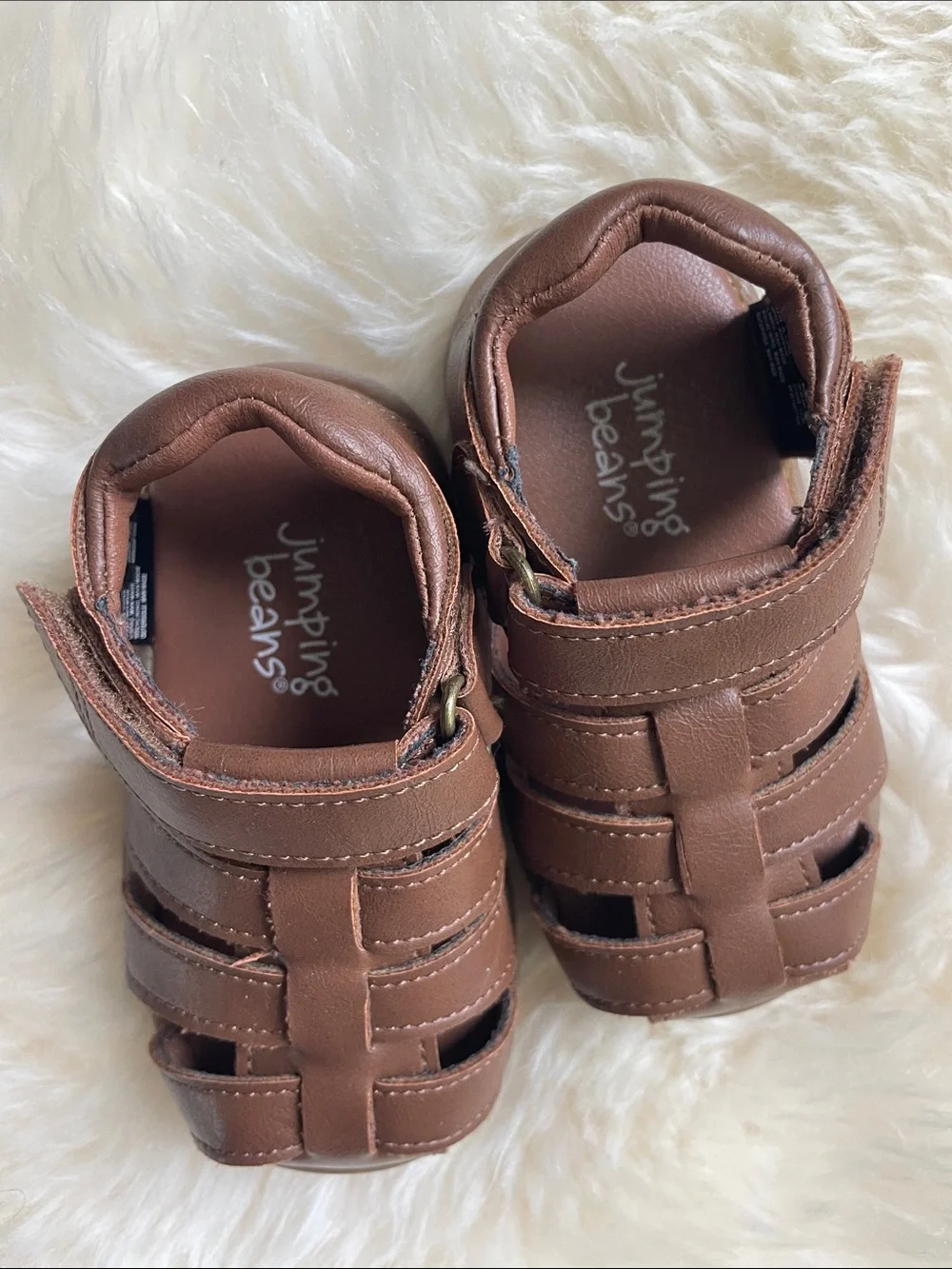 jumping beans Brown Toddler Fisherman Sandals